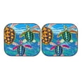 thumbnail image 7 of Kll Little Sea Turtles Windshield Sun Shade 2-Piece Foldable Car Front Window Sunshade For Most Sedans Suv Truck- Large, 7 of 7