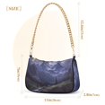 thumbnail image 3 of FORMRS Womens Shoulder Bag with Chain Strap Clutch Purse Cute Tote Handbag, Moonlight Mountain, 3 of 7