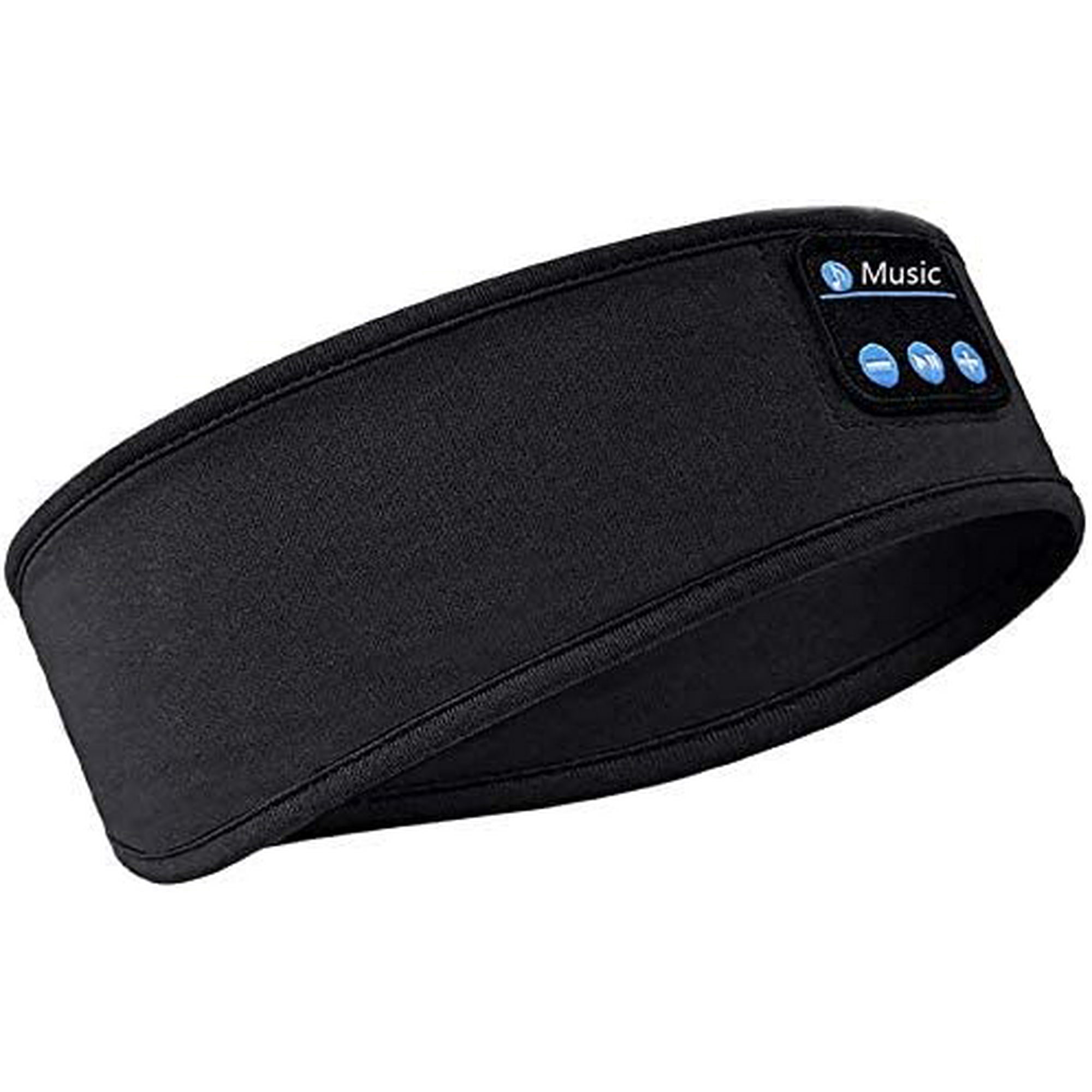 Sleep Headphones Bluetooth Headband Wireless Sports Headband Headphones Noise Cancelling Sleeping Headphones Earbuds for Workout Running Yoga Travel Gift for Mom Women Men Dad Black Walmart