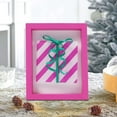 thumbnail image 4 of Holiday Time Fuchsia MDF Block decoration, 5 inch Height, Pink colour, 4 of 4