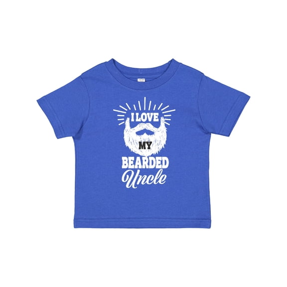 Inktastic I Love My Bearded Uncle Boys or Girls Toddler T-Shirt