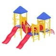 thumbnail image 1 of KAKOWELY 1 Set Mini Playground Model Mini Children's Playground Model Mini Doll House Decoration,2.36"X1.38"X1.18", 1 of 5