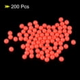 thumbnail image 3 of Unique Bargains 5mm Round Plastic Luminous Glow Fishing Beads Tackle Tool Red 200 Pieces, 3 of 5