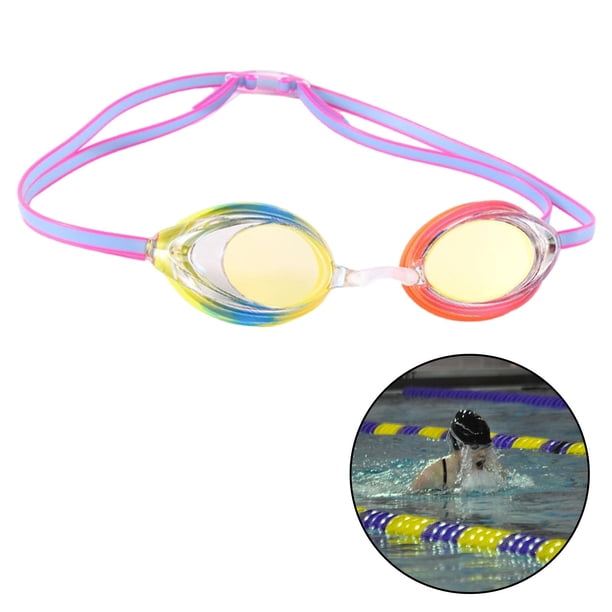 Gafas de natación perfecl antivaho correa ajustable cómodas para hombres y mujeres 18x5x5cm