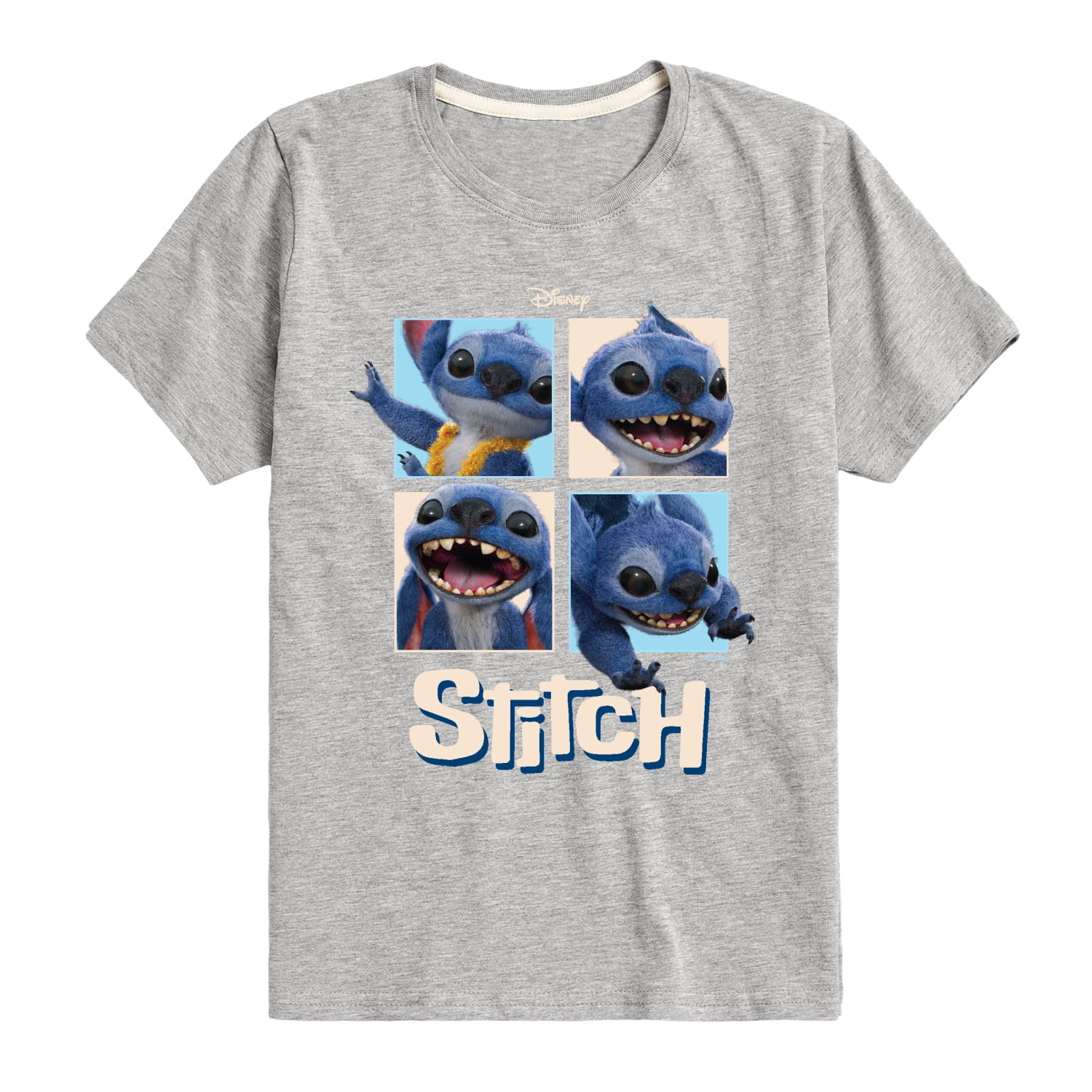 Lilo & Stitch - Cute Stitch Boys Short Sleeve Graphic T-Shirt