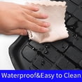 thumbnail image 4 of Floor Mats Compatible with 2017-2022 Honda CRV Cargo Mat Cargo Liner Trunk Mat Back Seat Cover Protector 2021 CR-V Accessories (Trunk Mats+Backrest Mats+Floor Mats), 4 of 13
