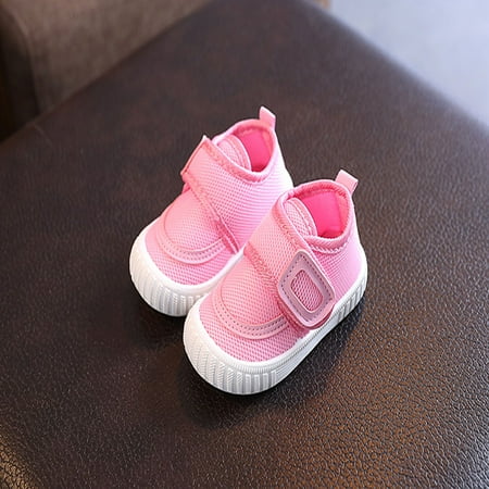 

Hunpta Toddler Shoes Mesh Shoes Shoes Loafers Flying Color Toddler Woven Baby Sports Solid Baby Shoes