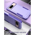 thumbnail image 3 of Poetic Neon Series Case Compatible with Google Pixel 8 5G 6.2 inch, Dual Layer Heavy Duty Tough Rugged Light Weight Slim Shockproof Protective Cover Case, Purple, 3 of 6