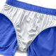 thumbnail image 5 of Pantalones Cortos de Cintura Elástica para Hombre Color Sólido Fitness Correr Entrenamiento Lacing Double Shorts Atléticos, 5 of 9