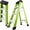 Green, variant on Lightweight Aluminum Step Stool, Portable 3 Step Ladder, Ladder for Home Use with Top Tool Slot and Anti-Slip, Fiberglass Electrical Engineering and Construction Insulation Single-Sided Ladders, Red