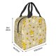 thumbnail image 3 of Easygdp Cute Bee Gnomes Bolsa Térmica Premium - Tela Oxford Impermeable, Gran Capacidad, Bolsillo Frontal, Unisex para Trabajo, Escuela, Actividades al Aire Libre y Picnics, 3 of 8