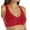 RED, variant on Comfy Front Closure Comfort Bra