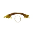 thumbnail image 2 of 100 Pack Gold Christmas Ornament Precut String Hangers with Snap Fastener, 2 of 7