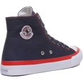 thumbnail image 3 of Guess Malibu Hi Men's Hi-Top Lace Up Canvas Sneakers In Navy Size 8, 3 of 6