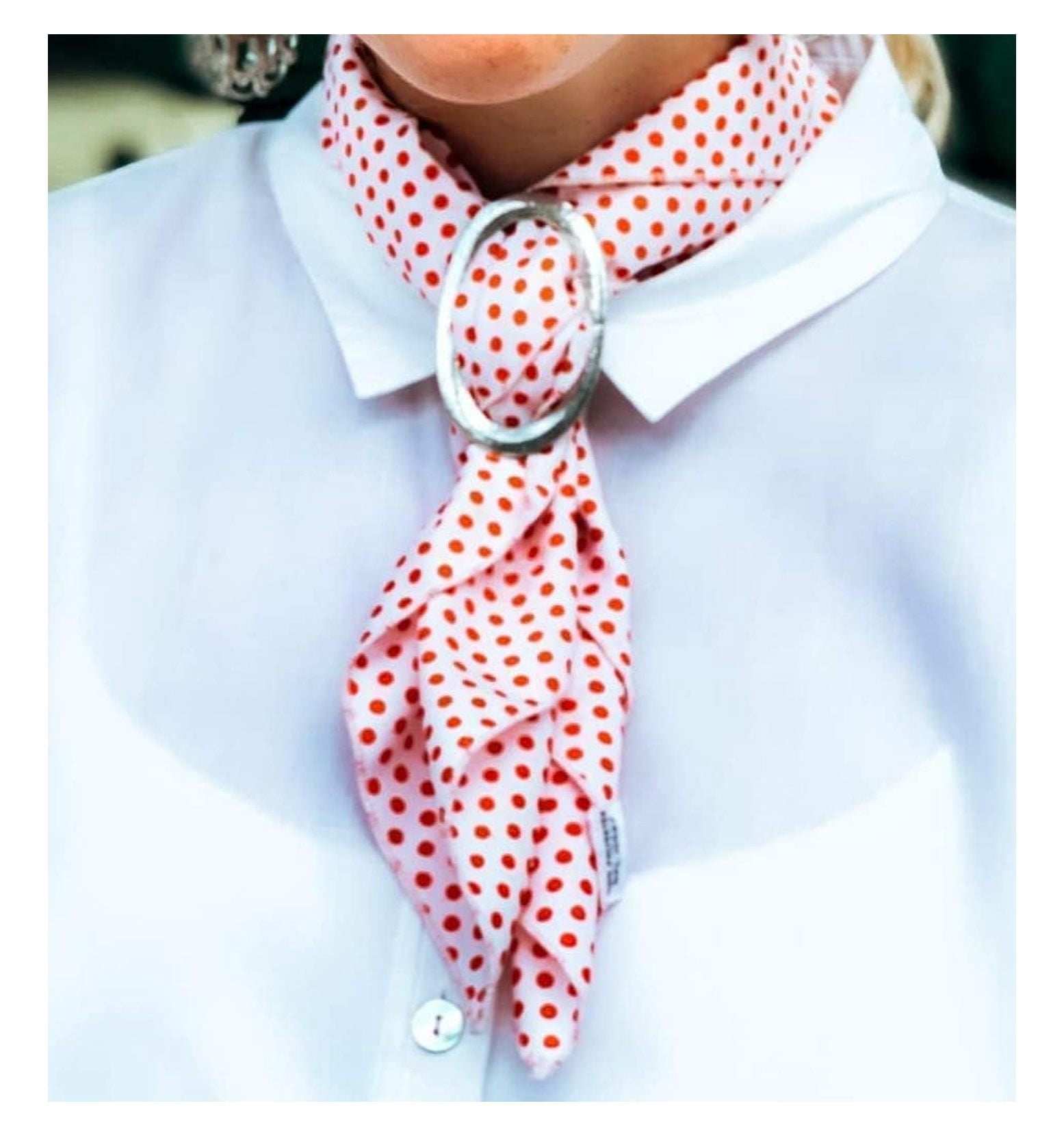 Handmade Scarf Ring Gift Set - Scarf Clips for Women Scarves - Women Gift Ideas Under $50