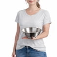 thumbnail image 4 of TrendMallOasis 54 Oz Stainless Steel Ramen Bowls, Double Wall Insulated Soup Bowls for Pho, Pasta and Salad, Set of 2, 4 of 8