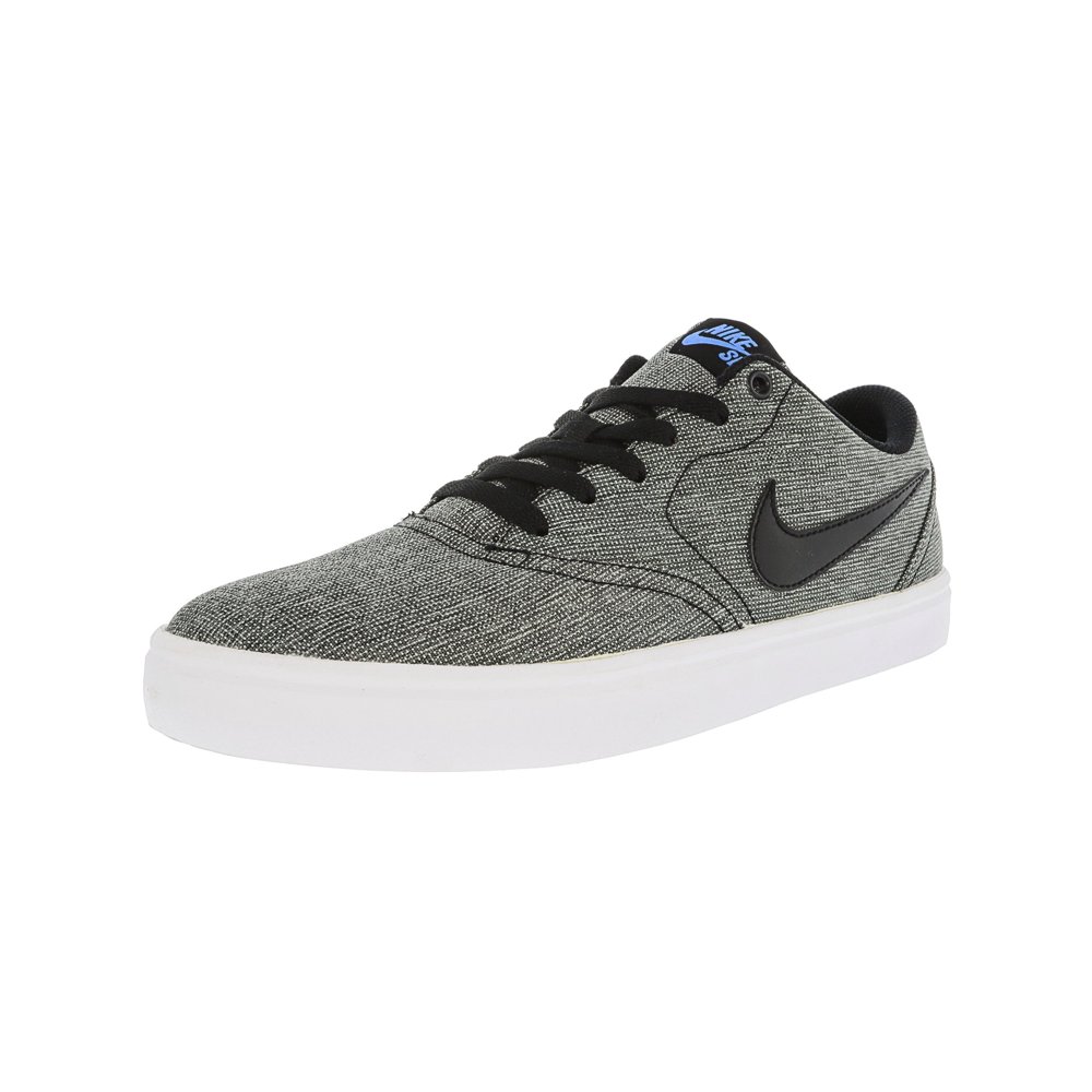 Nike Nike Sb Check Black / White Photo Blue AnkleHigh Skateboarding Shoe 10.5M 9M Walmart