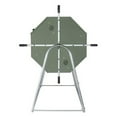 thumbnail image 2 of Jora Composters 106 Gallon Outdoor Dual Chamber Steel Compost Tumbler Bin, 2 of 5