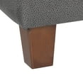 thumbnail image 2 of HomePop Deluxe Large Faux Leather Tufted Storage Bench, Multiple Colors, 2 of 7