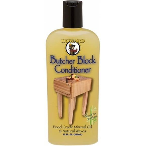 Howard Products BBC012 12 Oz Butcher Block Conditioner