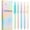 1PCS, variant on 5 Piece Gradient Gel Pen Set, 5PCS Rainbow Minimalist Press Type Quick Drying Carbon Gel Pens Set, Press-On Multi-colored Gels Pens 1PCS