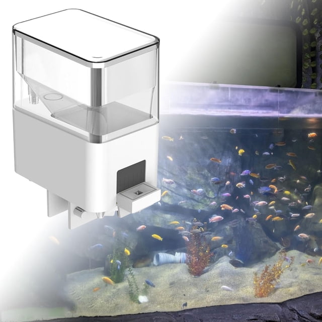 Alimentador Automático Salvador Dispensador de Alimentos para Peces 250ml Control APP