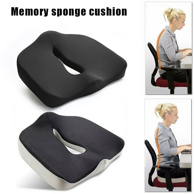  PILLOWS WITH A PURPOSE Sciatica Nerve Pain Relief Pillow  Hypoallergenic Saddle Shaped Cushion with Cover : Everything Else