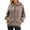 A-Khaki, variant on Cnbwig Hoodie for Womens Fashion Sweatshirt Fall Long Sleeve 1/4 Zip Solid Color Hoodie Pullover Drop Shoulder Loose Hooded with Pockets Trendy Shirts for Ladies Blouses A-Black L