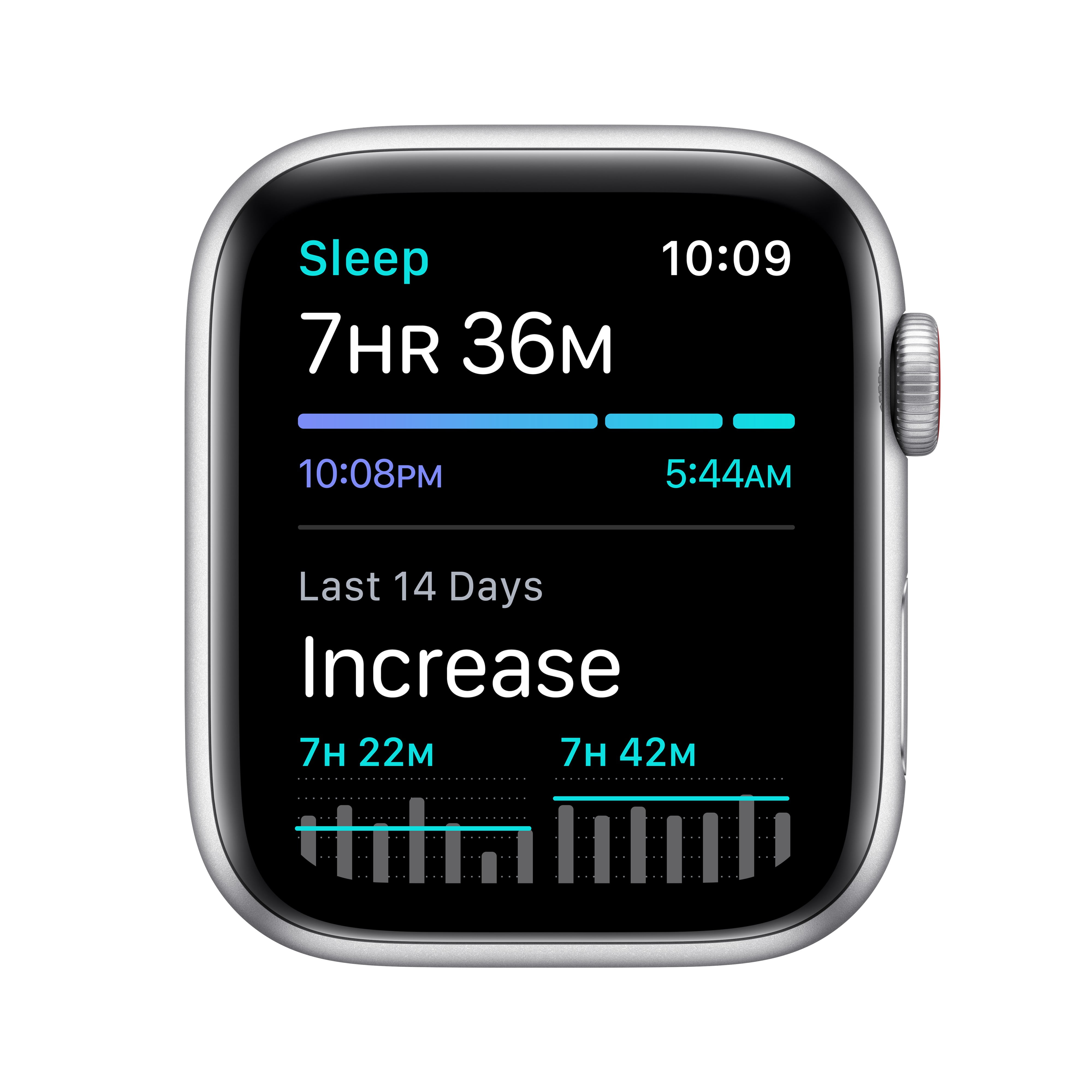 Apple Watch Nike SE, 1st Gen, GPS + Cellular, 44mm Silver Aluminum