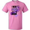 thumbnail image 3 of Inktastic I Wear Purple for My Mom Lupus Awareness T-Shirt, 3 of 5