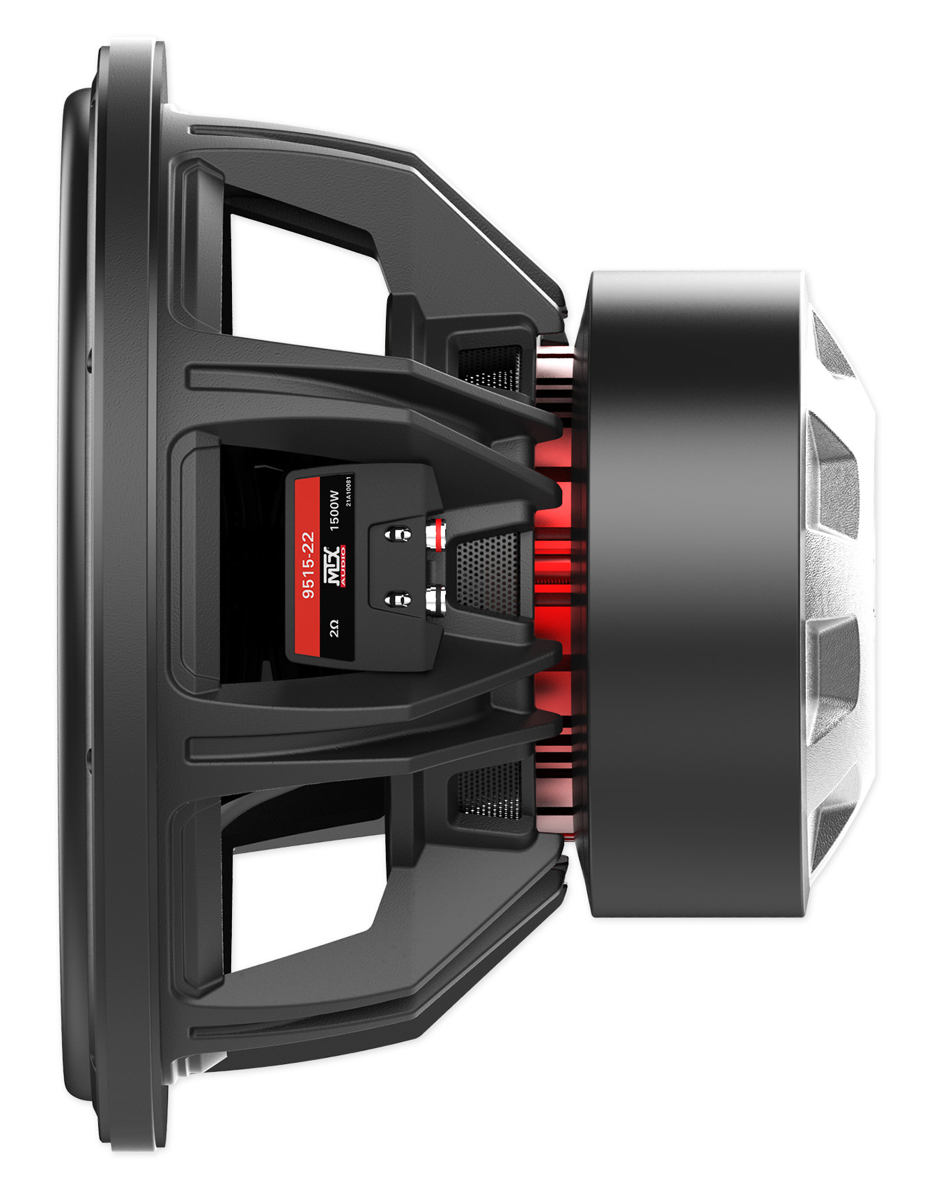 (2) MTX 9515-22 15" 3000 Watt RMS Competition Subwoofers DVC Car Audio Subs - image 5 of 8