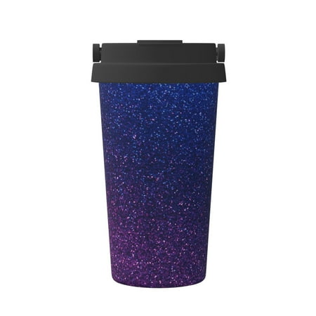 

Junzan Neon Glitter for Stainless Steel Vacuum Insulated Tumbler - Reusable Insulated Cold Brew Iced Coffee Cup Thermos -Gifts for Women Men Him Her