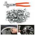 thumbnail image 5 of 100pcs 10g 0.35oz Aluminium Alloy Clip on Hook Wheel Weight Balance P-Style Auto Tire Repair with Balance Pliers, 5 of 5