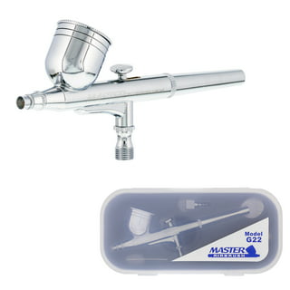 Master Airbrush Performance Dual-Action Airbrush Kit with Master Air Compressor with Air Hose and Moisture Trap