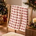 thumbnail image 4 of PYURTEP Christmas Hand Towels, 2 Pcs Soft Absorbent Holiday Kitchen Towels, Decorative Hand Towel for Christmas Bathroom Kitchen, 23.6 x 15.8 inch, 4 of 8