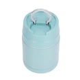 thumbnail image 4 of Recipiente para alimentos aislado al vacío de 800 ml/27 oz, recipiente para alimentos al vacío de doble capa de acero inoxidable 304 con cuchara plegable, color verde, 4 of 15