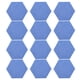 thumbnail image 3 of Sound Absorption Board, Hex Acoustic Panels 12Pcs 15cm Noise Reduction Flame Retardant Polyester Fiber  For Home Offices For Recording Studios ANGGREK Azul, 3 of 8