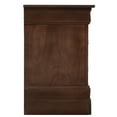thumbnail image 6 of Glory Furniture Louis Phillipe 2 Drawer Nightstand in Cappuccino, 6 of 7