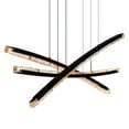 thumbnail image 3 of Saber Integrated LED Black Chandelier, 3 of 4