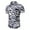 Navy, variant on ALLLIST Mens Shirts Collared Big And Tall Casual Short Sleeve Button Down Shirts Striped Black Clothing for Men