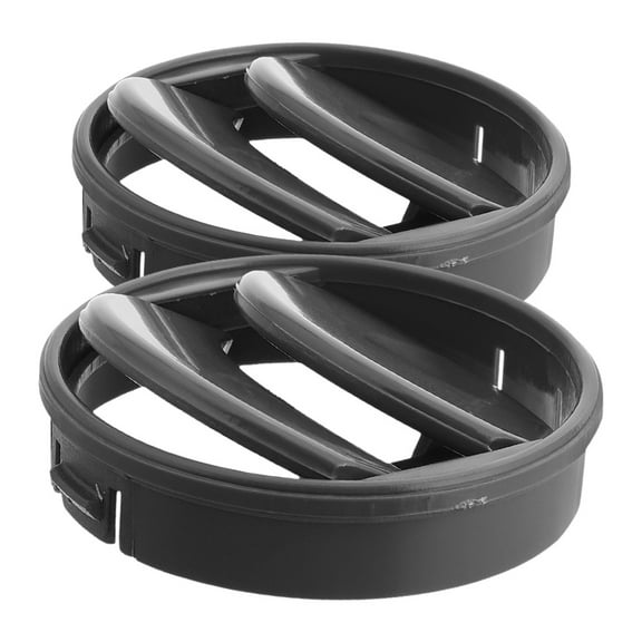 Worgeous 2pcs Universal Bus Dashboard Air Vent Outlet Durable Air Conditioning Vents For Airflow Easy Installation And Cleaning