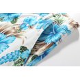 thumbnail image 6 of SSLR Mens Shorts Casual Cotton Floral Hawaiian Shorts Beach Shorts Pants, 6 of 7
