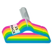 Simplify Kids Velvet Shirt Hangers, 25 Pack