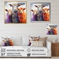 thumbnail image 4 of Designart "Through Time Sailboat Sailing painting II" Animals Floater Framed Canvas Wall Art, 4 of 7