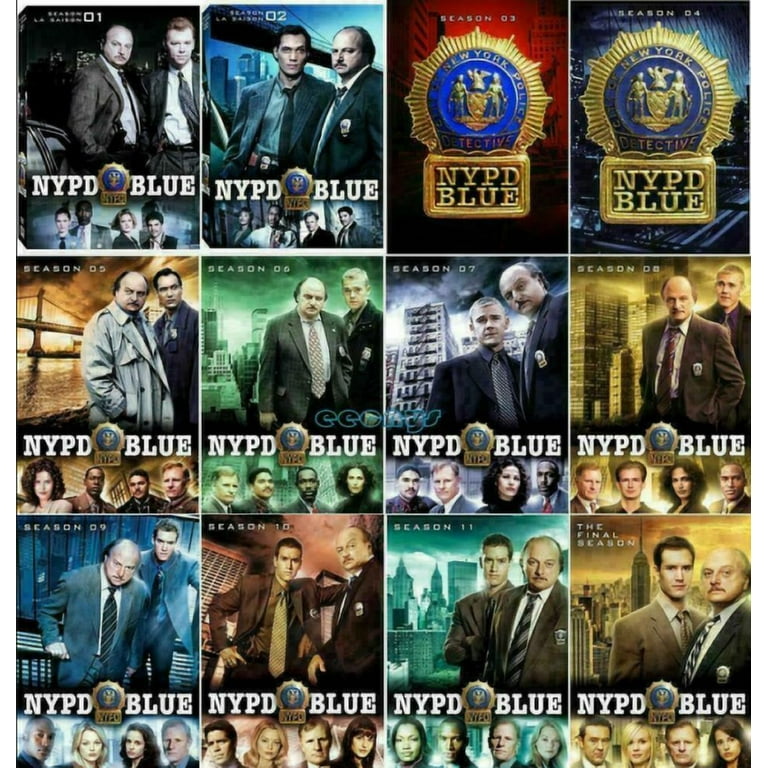 NYPD Blue :The Complete TV Series Seasons 1 - 12 ( DVD Set