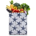 thumbnail image 1 of Sac d'Épicerie Réutilisable à Thème Océan avec Design Poisson et Corail - Lavable et Durable, 1 of 5