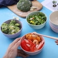 thumbnail image 3 of suxuMhao Wheat Straw Spoons, 8-Piece Reusable Spoons Set, 0.59in Table Spoons Dinner Spoons Soup Spoons Dessert Spoons, Plastic Spoon Dinnerware Set, Green Durable Everyday Tableware, 3 of 5