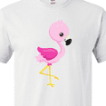thumbnail image 4 of Inktastic Cute Flamingo, Baby Flamingo, Pink Flamingo T-Shirt, 4 of 5