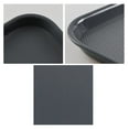 thumbnail image 3 of 6-Pack Extra Large Serving Tray, Plastic Rectangular Tray, Gray, 3 of 7