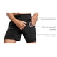 thumbnail image 4 of Shorts para correr 2 en 1 para hombre CRZ YOGA, secado rápido, 5'' negro L, 4 of 6